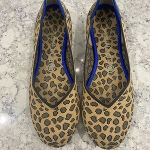 Rothy’s The Flats Cheetah 🐆 print size 8.5